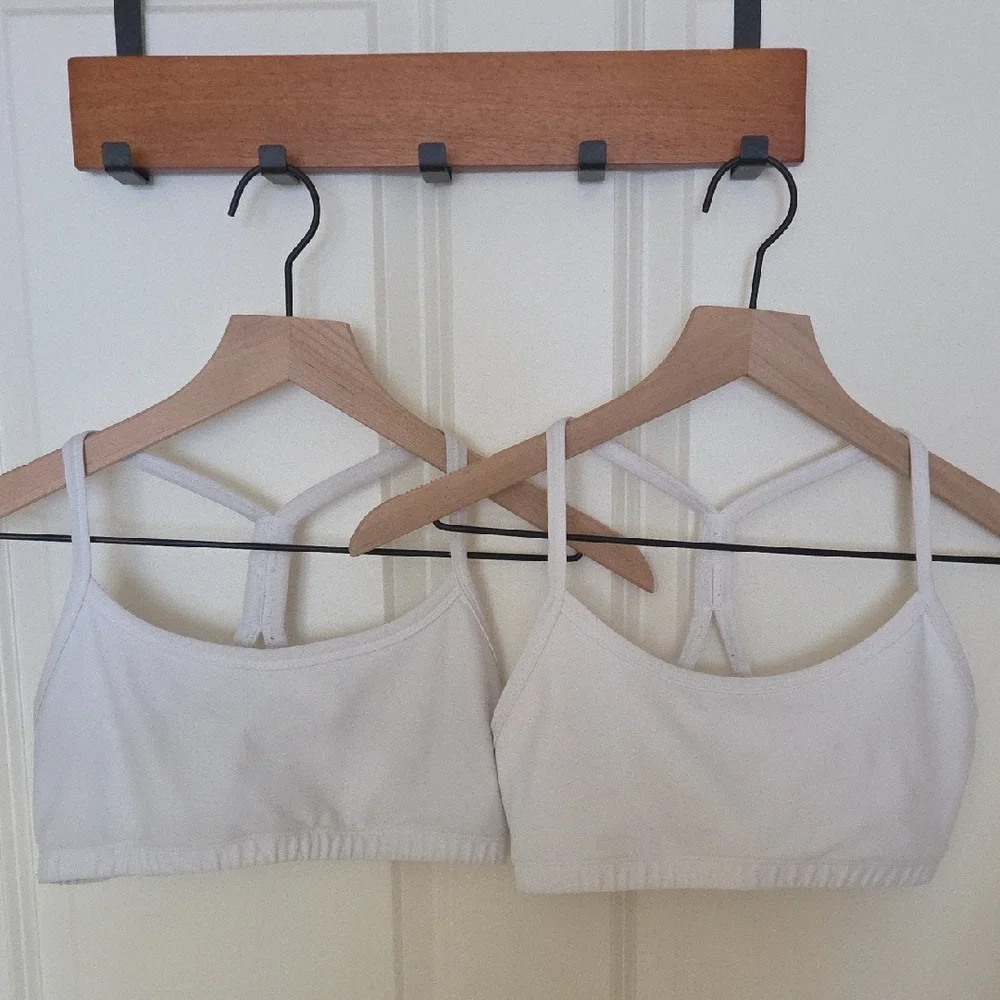 (2) Beyond Yoga Spacedye Slim Racerback Bras - Picture 4 of 10